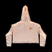 Load image into Gallery viewer, Pink Crop Hoodie
